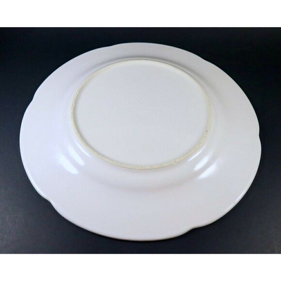 OOAK Artisan Hand Painted Cat Plate Signed Janz Katz 13 Kitten Heart Local Craft - Picture 5 of 6